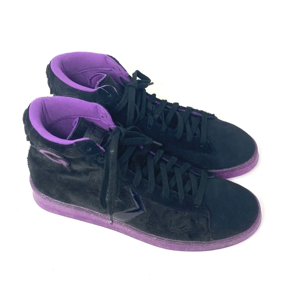 💖MEGA SALE💖Converse Joe Fresh Goods Pro Leather High Top Black Women 170645C